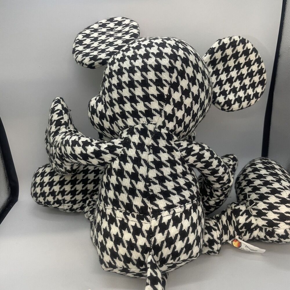 25" Houndstooth Mickey Mouse Disneyland Walt Disney World Authentic w/org tags - Picture 4 of 12
